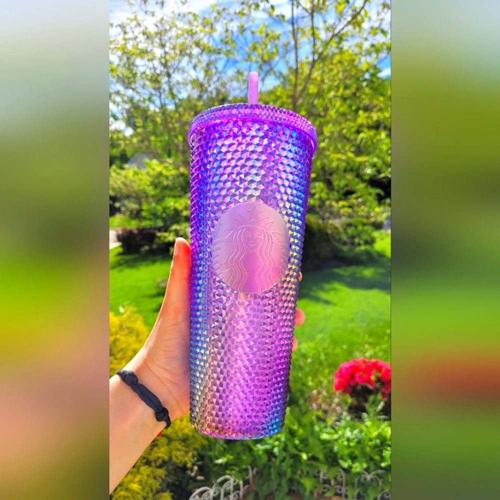 Starbucks Purple Studded Oil Slick Tumbler US Target Exclusive Venti Summer 2022